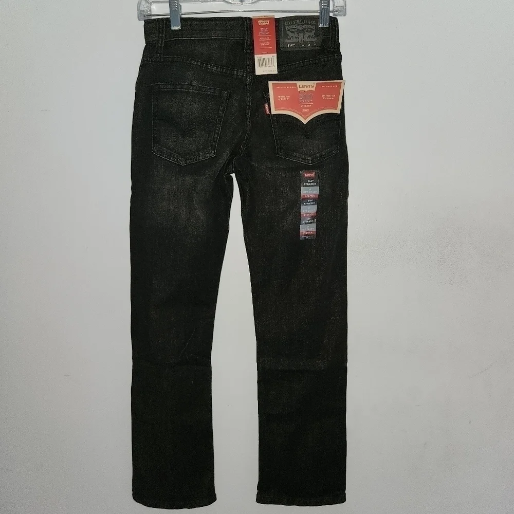 Levi's boys #514 straight jeans - Picture 3 of 7